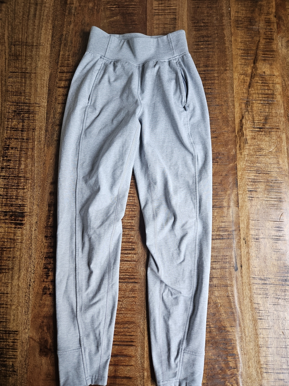 Lululemon Light Gray Track Joggers